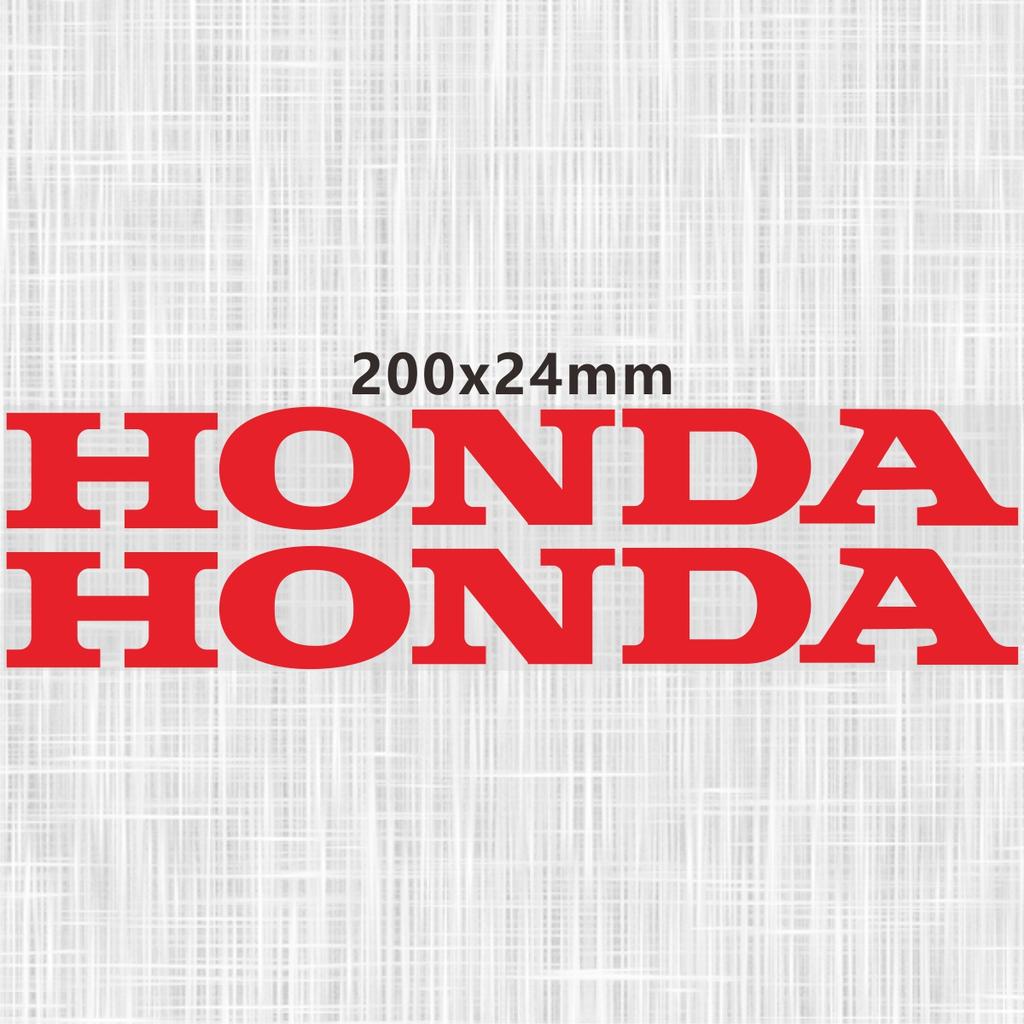 Vinyl Honda Sticker Motorcycle Logo Stickers Reflective Decal