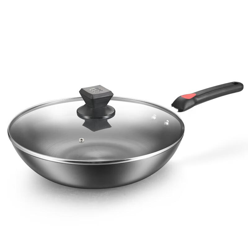 

Kangbach 32cm Coating-Free Refined Iron Flat-Bottom Wok