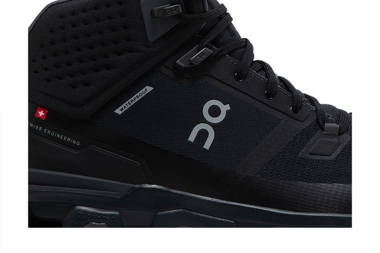 Men's Sneakers On Running Cloudrock 2 Waterproof Black Eclipse Black/Eclipse
