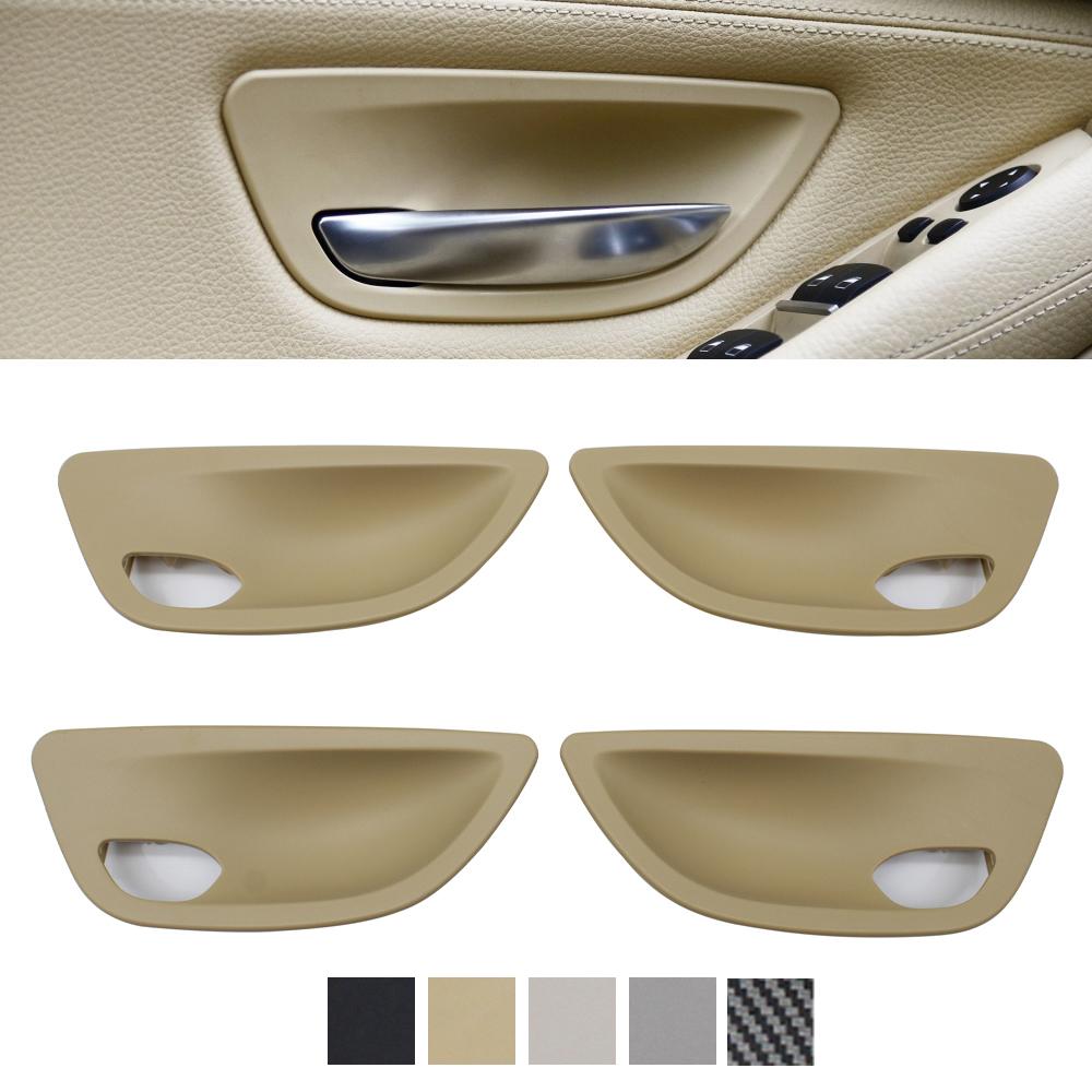 Left Right Inner Door Handle Bowl Cover Trim Replacement For BMW 5 Series F10 F11 F18 2010-2017