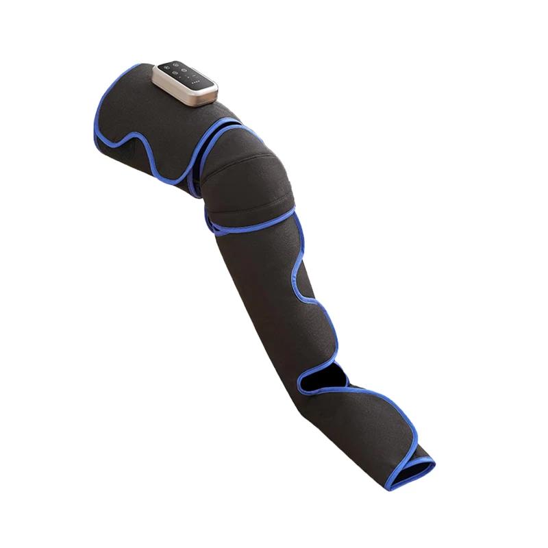 

Пневматический массажер для ног с функцией нагрева, беспроводной, тип сапог для икр, зарядка Type-C для улучшения кровообращения, снятия усталости