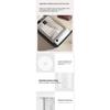 Xiaomi Mijia Portable Electric Heating Cup 2, 350ml Mini Travel Kettle, Temperature Control, Fast Boiling Water Cup for Car Office Home