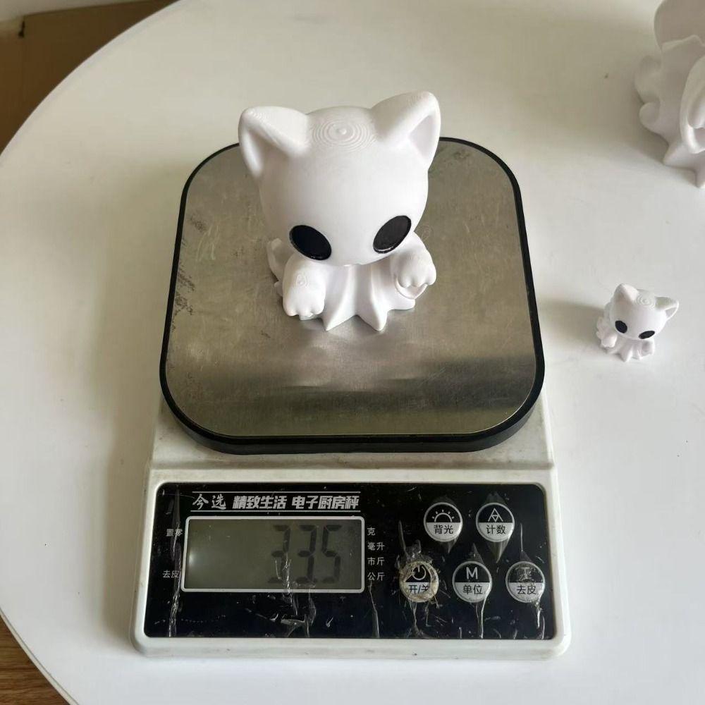 3D Print Ghost Ornaments Plastic Kitten Ghost Ornaments  Desktop Decoration