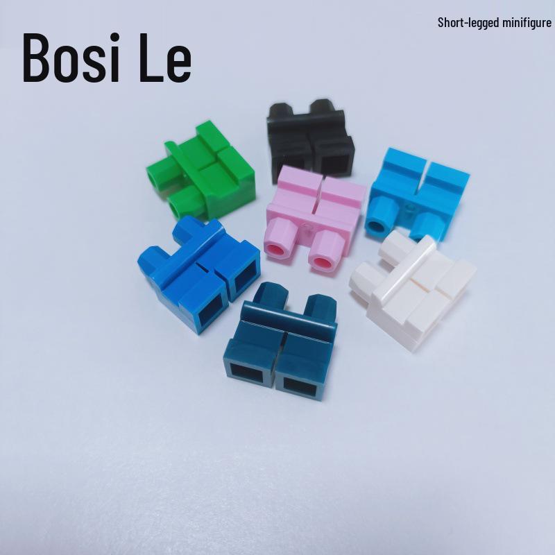 Domestic MOC Lego-Compatible 41879 Building Blocks: Small Parts & Minifigure Legs Educational Toy 100g (approx. 130 pieces)