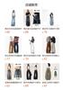 Dark blue and gray micro-pull jeans women's autumn new Spice Girl high-waisted elastic and thin versatile horn pants