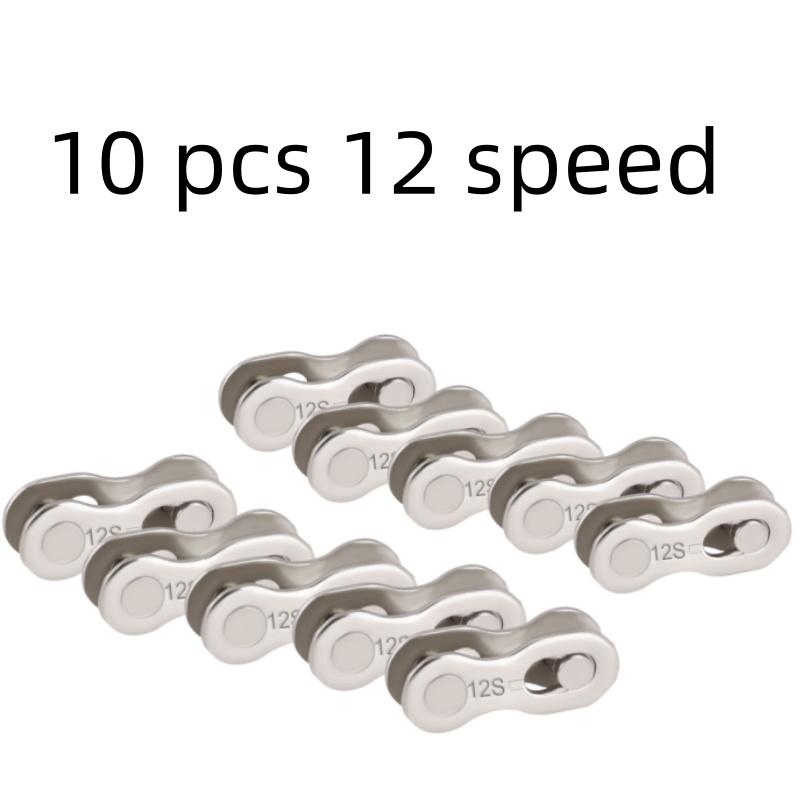 Bicycle Chain Master Link Chain Connector Quick - Release Link for 6/7/8/9/10/11/12 Speed Bicycles