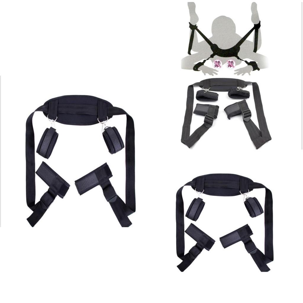 Sm Adult Toy Set Bondage Restraints For Couples Durable Nylon Material Exciting Sensations