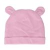 Newborn Hat Cotton High Elasticity Soft Skin Friendly Light Breathable Warm Pink Cute Bear Ear Newborn Baby Cap