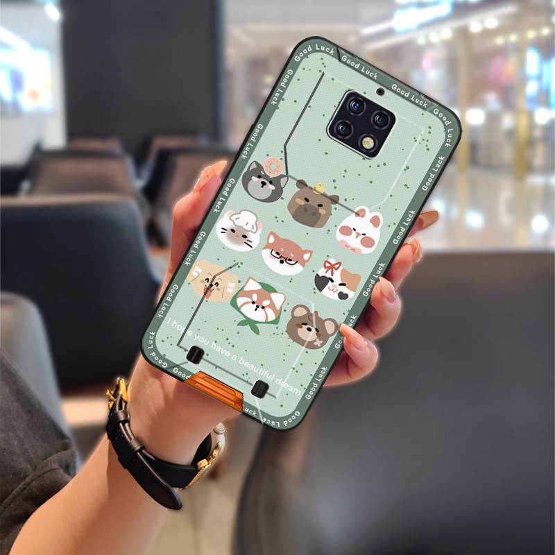 Back Cover Anti-dust Phone Case For Oukitel WP6 Protective TPU Fashion Design Shockproof Cartoon Soft Case Graffiti Cute
