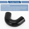 X AUTOHAUX Silicone Hose, Rajator Hose, Silicone Tube, Oilproof Hose, Air Duct Hose, Elbow