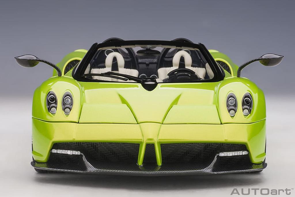 AUTOart 1/18 Pagani Huayra Roadster Metallic Light Green Finished Model 78288