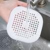 Square Silicone Absorbent Drain For Drains, Kitchens, Bathrooms And Showers To Prevent Sinks From Clogging The Drain