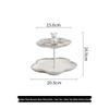 Wei Yi Ceramic Multi-Tier Fruit & Dessert Stand