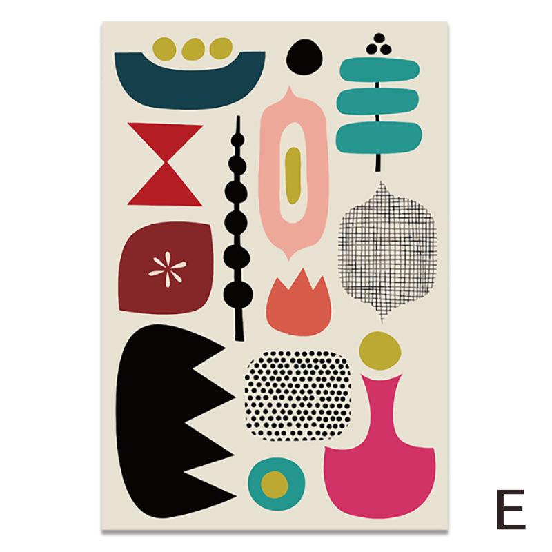 

Абстрактное полотно с растениями для стены - Декоративная картина высокой четкости для гостиной 13*18 only canvas