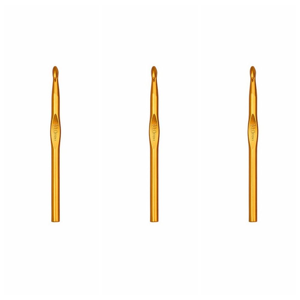 

3 шт./компл. 2,0-10,0 мм металлические вязальные спицы алюминиевые спицы для коршета крючки для вязания крючком подарок маме 10mm-random color