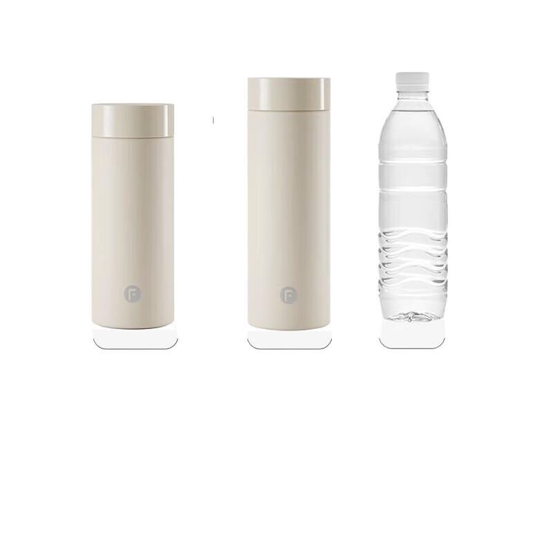 Fuguang Titanium Insulated Tea Infuser Bottle, 420ml