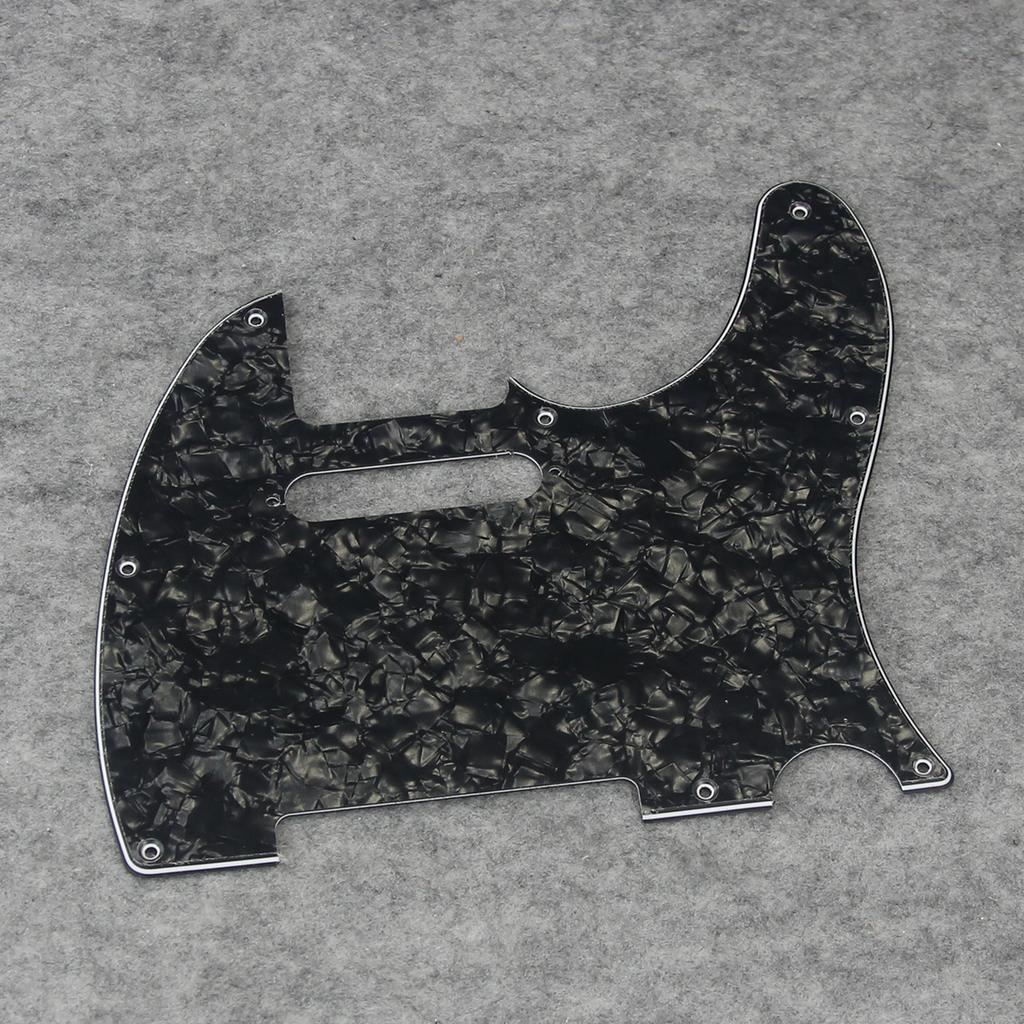 FLEOR 1 ks 8 otvorů TL elektrická kytara Pickguard Kryt proti poškrábání S šrouby pro pickguard