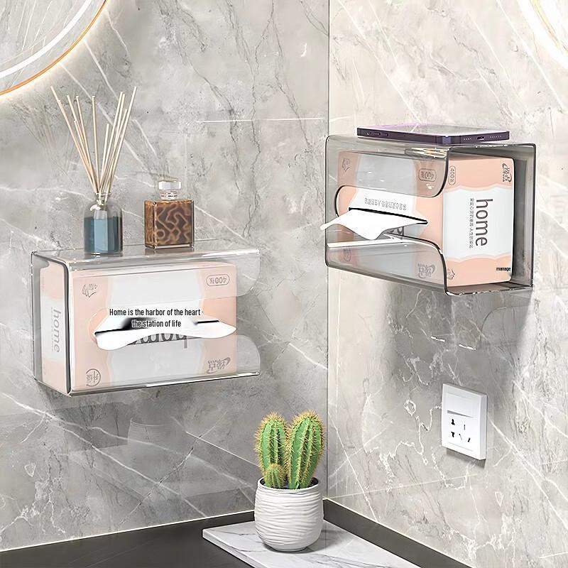 Wall-Mounted Tissue Box