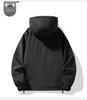 Men's Versatile Spring/Autumn Outdoor Hooded Pullover Jacket - Trendy and Fashionable