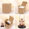 Resin Squirrel On A Tire Swing Figurine Cute Hanging Decors Ornament For Garden Balconies Patios And Home Decoration
