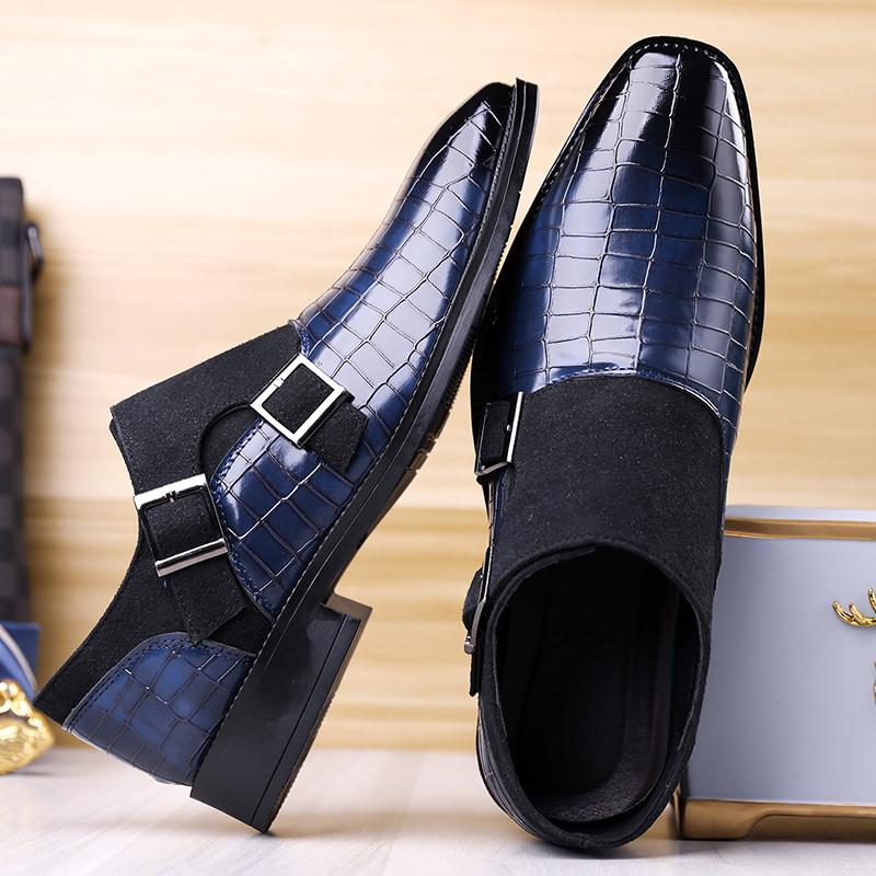 Hot-selling Men's Leather Oxford Shoes Breathable Slip-on Flats Fashion Man Casual Shoes Formal Business Shoes Holiday Loafers