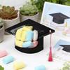 Graduation Cap Candy Cards 2026 Class Grad Candy Container with Tassel for Candy Goody Chocolate Graduation Party Favors for Students Teachers