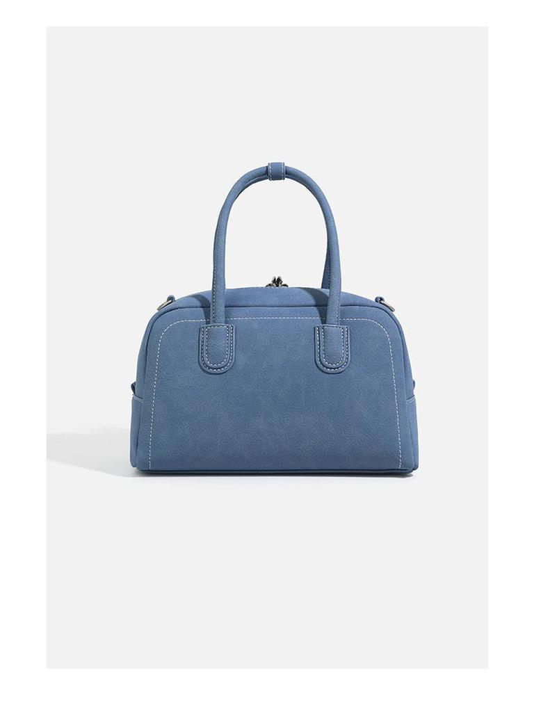 CASHY Leather Boston Handbag: Women's Vintage Commute Crossbody Bag