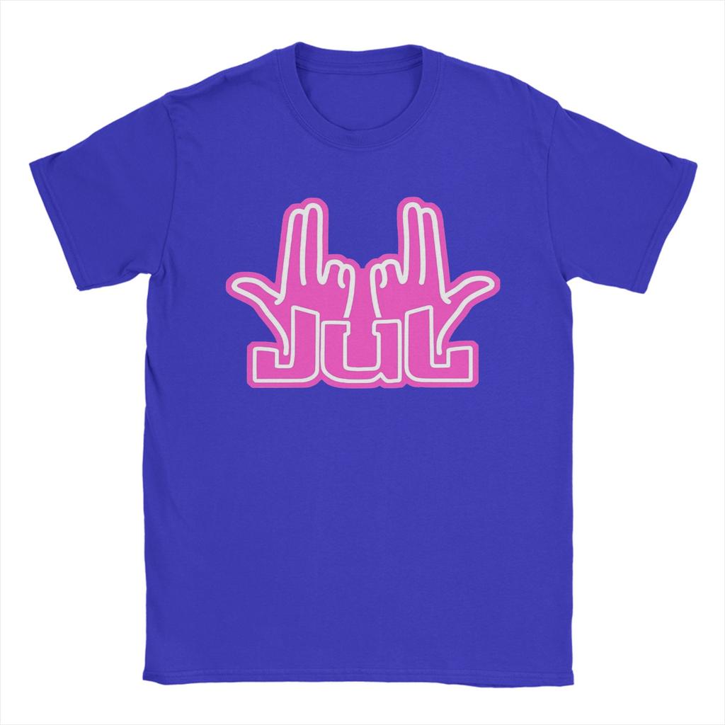 Mens TShirts Rapper Singer Jul Sign Amazing 100 Cotton Tees Short Sleeve T Shirt O Neck Tops Printed