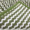 Senko Twin Mall Bath 50 X 80 Moss 79231 Mat, Approx. Cm, Green, Absorbent, Quick-Drying, Microfiber,