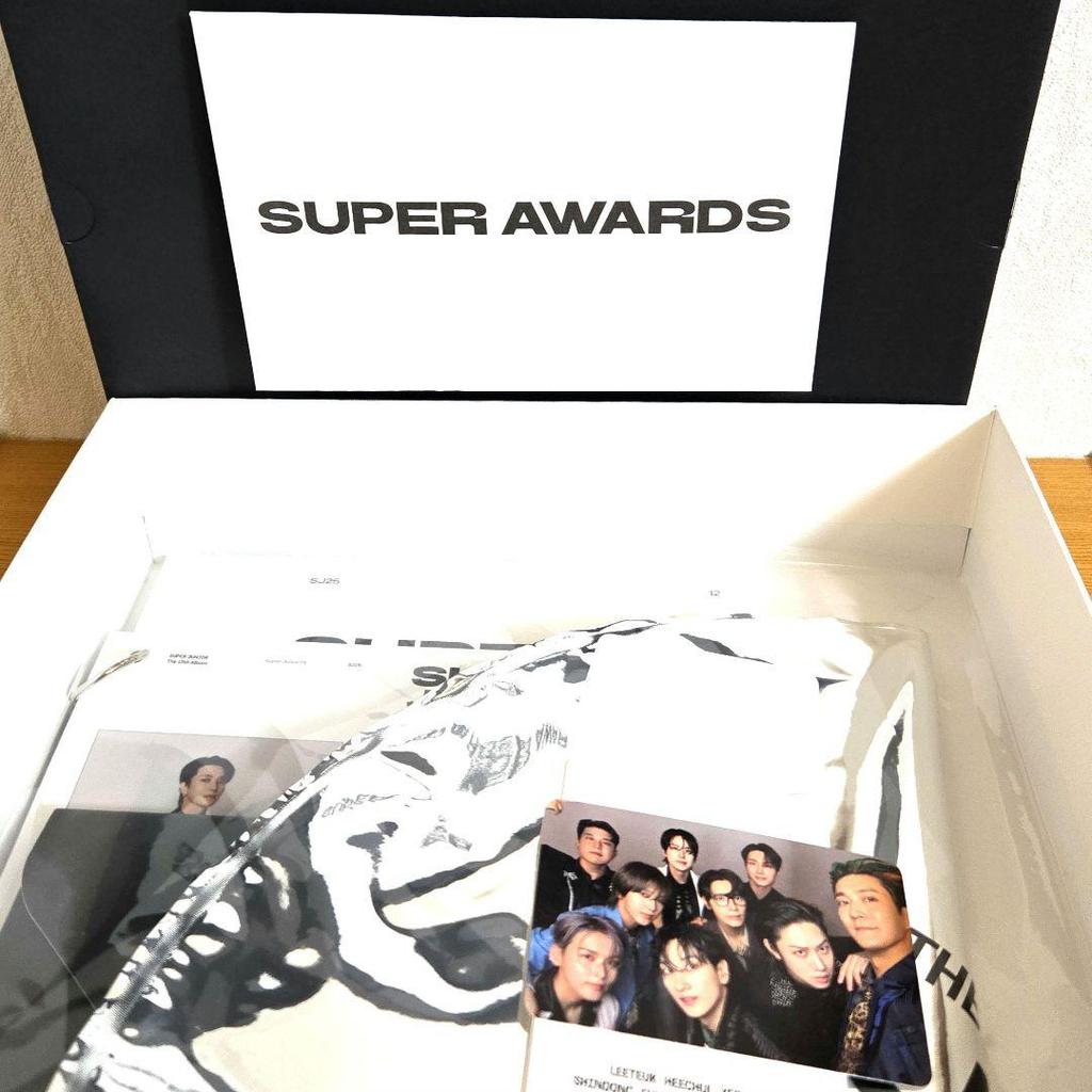 [USED] SUPERJUNIOR 25Ver. Package Box