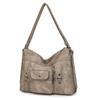 Fashionable Women's Handbag with Large Capacity Soft Leather  Simple Shoulder Bag Multiple Pockets Vintage Handbag Multi-functional Backpack
