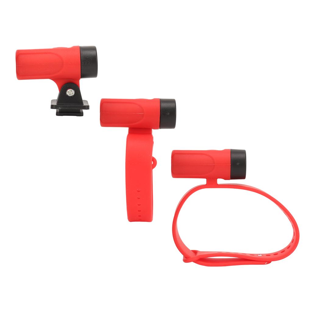 3Pcs USB Rechargeable Wrist Band Torch Wrist Ankle Light Flashlight  Helmet Light Torch Outdoor 