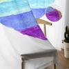 Lgbt Pride Love Chiffon Sheer Curtains for Living Room Bedroom Home Decoration Window Voile Tulle Curtain Drapes