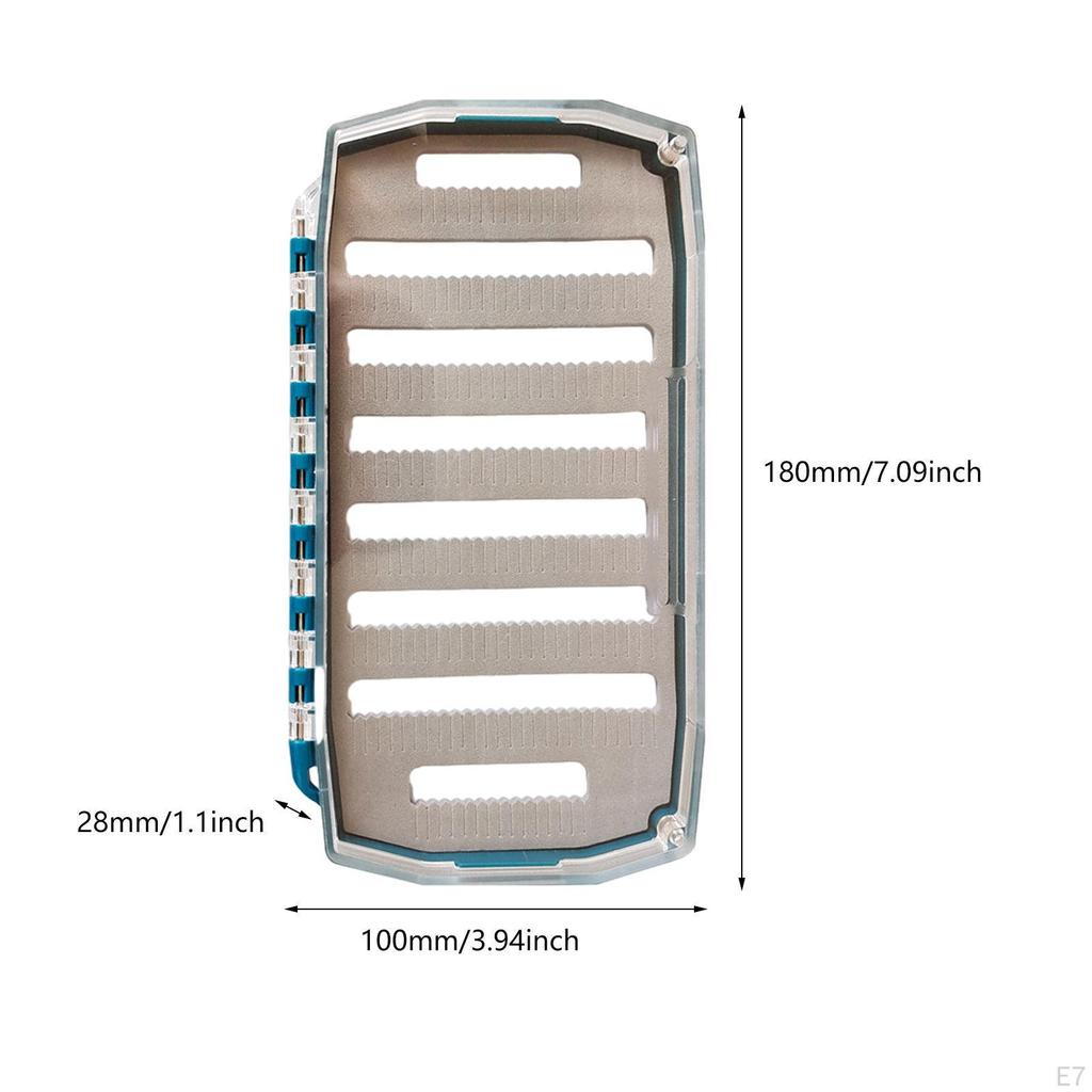 Fly Box Bait Storage Case Container Fishing Tackle for