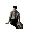 Korean Men's Trendy Polo Collar Lapel Sweater: Skin-Friendly Loose Knitwear