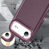 For iPhone Air Case Case Kickstand Phone Cover PC + Silicone + EVA 3-in-1 Design