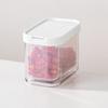 Garlic Ginger Onion Storage Box Transparent with Drain Layer Container Odor Proof Stackable Refrigerator Organizer for Freshness