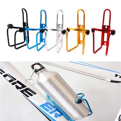Mini Aluminum Water Bottle Bike Cycling Bicycle Outdoor Bolt Coffee Drink Holder