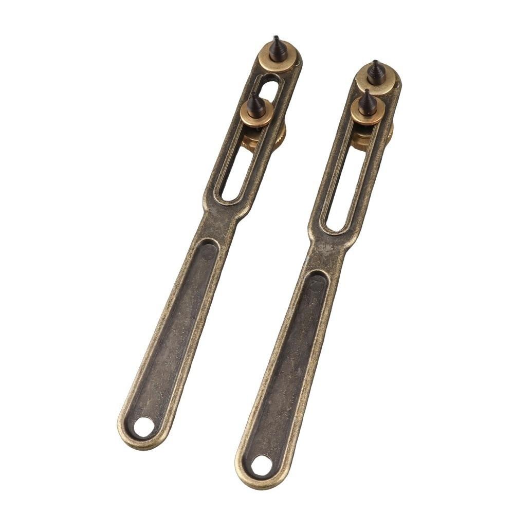 2Pcs Bronze Two Jaw Watch Back Cover Remover Mechanical & Quartz Watch Back Cover Disassembly 2Pcs