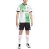 Nike Liverpool FC 2023/24 Match Away Logo Print Crew Neck Short Sleeve T-Shirt Men Tops White DX2617-101