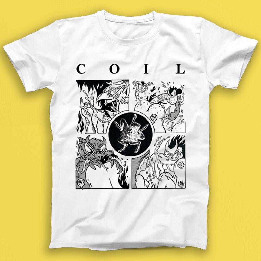 Coil Неправильный Глаз Электронная Музыка Подарок Футболка 1958 S