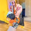 Plush Dachshund Keychain Dog Keyring Cartoon Card Bag Toy Pendant Gift Kids