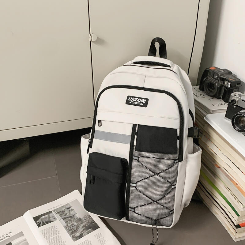 Senior High School Student Schoolbag Women's Large Capacity Travel Backpack Men's Campus Sports Backpack