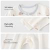 Unisex Baby Pure Cotton Long-Sleeve Summer Romper