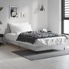 VidaXL Bed Frames Concrete Grey 90x200 Cm Engineered Wood 832273