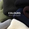 Men's 100% Cotton Heavy Knit Crew Neck Sweater