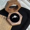 Explosive Court Style Full Diamond 1 Carat Ring Irregular Ins Wind Ring Finger Ring Opening