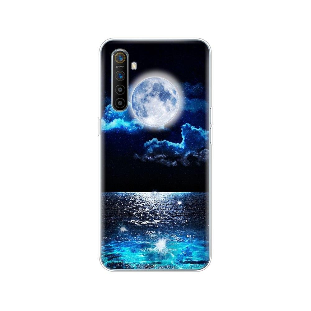 

Для чохла Realme XT RMX1921 М яка TPU Задня кришка телефону Для OPPO RealmeXT Силіконовий бампер Сумка Coque 6,4 дюйма повний 360 Захисний Realme XT