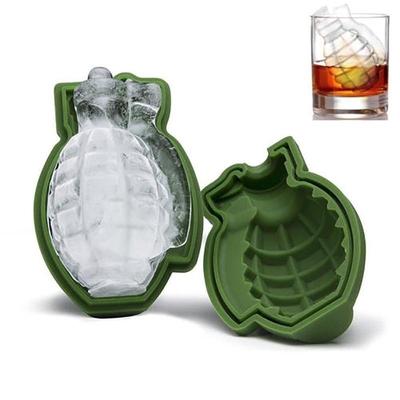 Granate Form 3D Ice Cube Mold Maker Bar Party Silikon Trays Form Werkzeug Geschenk