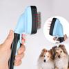 Dog Brushes Cat Combs Self Cleaning Slicker Brush for Shedding Hair Anti-Slip Handle Grooming Brush for Loose Fur
